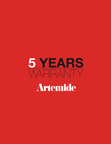Artemide 5 Jahre Garantie