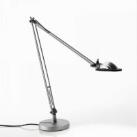 Produkte Luceplan Berenice Tischleuchte D12 in Aluminium Grau bei LAMPADA