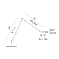 Luceplan Otto Watt LED-Schreibtischleuchte – Bild 7