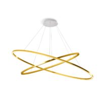 Nemo Ellisse Double Pendelleuchte in Gold glänzend