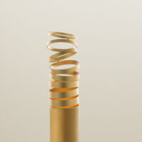 Artemide Decompose Light Floor Stehleuchte in Gold
