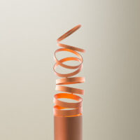 Artemide Decompose Light Floor Stehleuchte in Orange