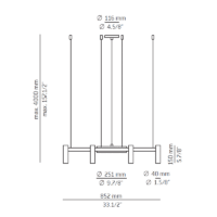 Estiluz Laverd T-3805 Pendelleuchte – Bild 5
