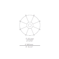 Estiluz Laverd T-3805 Pendelleuchte – Bild 6