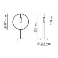 Estiluz Revolta M-3637 LED Tischleuchte – Bild 11