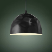 Foscarini Bump Pendelleuchte Schwarz