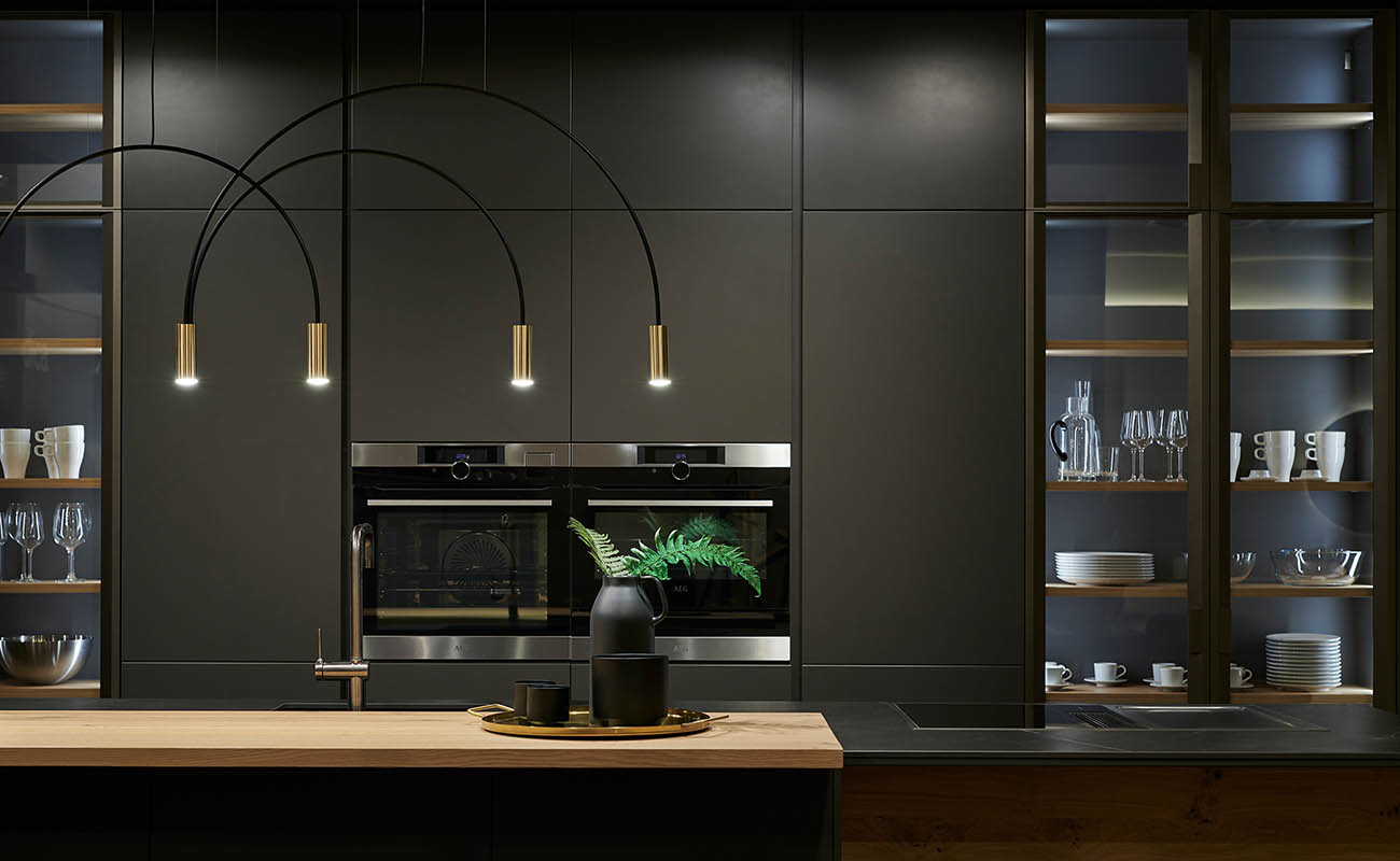 Kücheninsel Beleuchtung Tipps für stimmungsvolles Licht LAMPADA