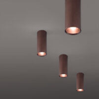 Lodes A Tube LED Deckenleuchten in Bronze