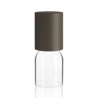 Luceplan Nui Mini Akku Tischleuchte in der Farbe Grau beige
