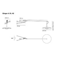 Marset Ginger A XL 42 LED-Wandleuchte – Bild 5