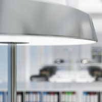 Belux kio-s Led Stehleuchte Detailansicht Diffusor