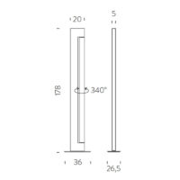Nemo ARA LED-Stehleuchte Dim to warm – Bild 13