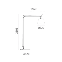 Artemide Tolomeo Maxi Stehleuchte – Bild 3