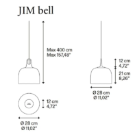 Lodes JIM bell Pendelleuchte – Bild 8