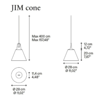 Lodes JIM cone Pendelleuchte – Bild 8