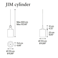 Lodes JIM cylinder Pendelleuchte – Bild 6