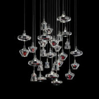 Lodes Nostalgia LED-Pendelleuchte Basis Chrom – Bild 9
