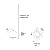 Lodes Spider LED-Pendelleuchte – Bild 12
