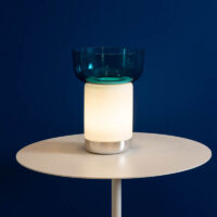 Artemide Bontà LED-Tischleuchte mit Glasschüssel – Bild 2
