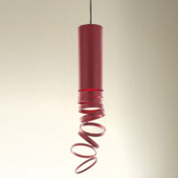 Artemide Decomposé Light Pendelleuchte rot