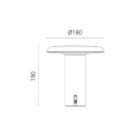 Artemide Takku Akku Tischleuchte – Bild 14