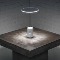 Artemide Sisifo LED Tischleuchte Ambiente Abbildung