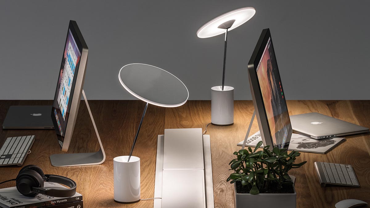 Artemide Sisifo LED Tischleuchte als elegante Arbeitsplatzbeleuchtung