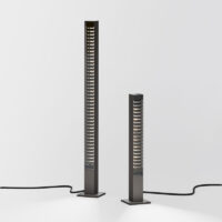 IP44.de Lin Base LED-Pollerleuchte in Cool Brown