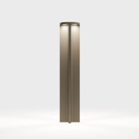 IP44 Mir R Poller LED-Außenleuchte 70 cm Cool Brown