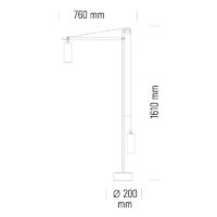 Tecnolumen BH 23 Bauhaus Stehleuchte – Bild 8
