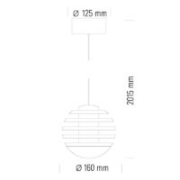 Tecnolumen Bulo LED-Pendelleuchte – Bild 6