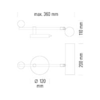 Tecnolumen DS 28 Klavierleuchte – Bild 8