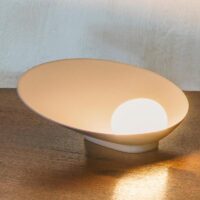 Vibia Musa Akku Tischleuchte in Beige
