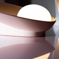 Vibia Musa Akku Tischleuchte Pink