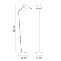 VIBIA I.Cono 0712 LED-Stehleuchte – Bild 11