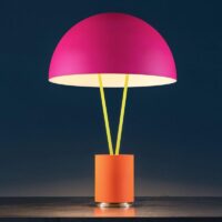 Ale Big Tischleuchte in Fluo Farben von Catellani & Smith