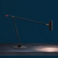 Catellani Smith Ettorino T LED Tischleuchte in schwarz
