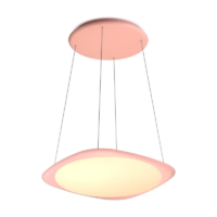 GRAU Flying LED-Pendelleuchte Rose