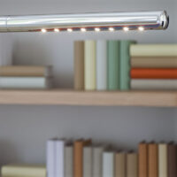 Tecnolumen LUM 50 LED-Tischleuchte chrom Details