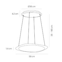 GRAU Flying LED-Pendelleuchte – Bild 13