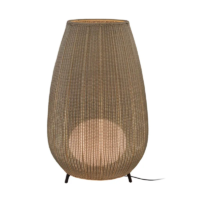 Bover Amphora 03 Outdoor Bodenleuchte 137 cm hell beige