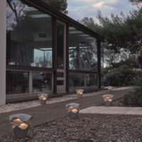 Bover Cornet B/27 Outdoor LED-Sockelleuchte