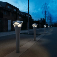 Bover Cornet B/77Outdoor LED-Pollerleuchte