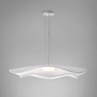 Bover Mediterrània S/105/02 Pendelleuchte in Weiß