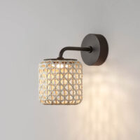 Bover Nans A/01 Outdoor LED-Wandleuchte in beige