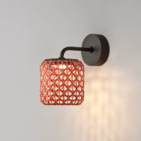 Bover Nans A/01 Outdoor LED-Wandleuchte in rot