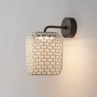 Bover Nans A/02 Outdoor LED-Wandleuchte in beige