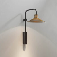 Bover Platet A/02 Wandleuchte Indoor Messing antik