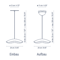 Bover Valentina S/24 LED-Pendelleuchte – Bild 9