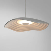 Bover Valentina S/24 LED-Pendelleuchte Grau-Weiss